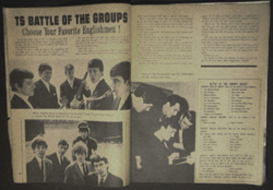 Collection of Beatles newspaper articles from the 60's